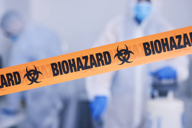 Professional Biohazard Cleanup technician working in Knights Landing, CA